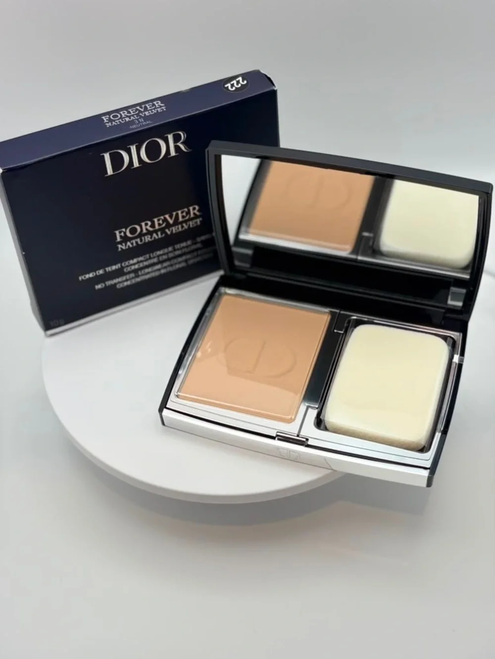 Dior Forever Natural Velvet Foundation 1N Neutral NWT